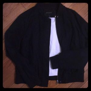 Banana Republic Cropped Bomber Jacket